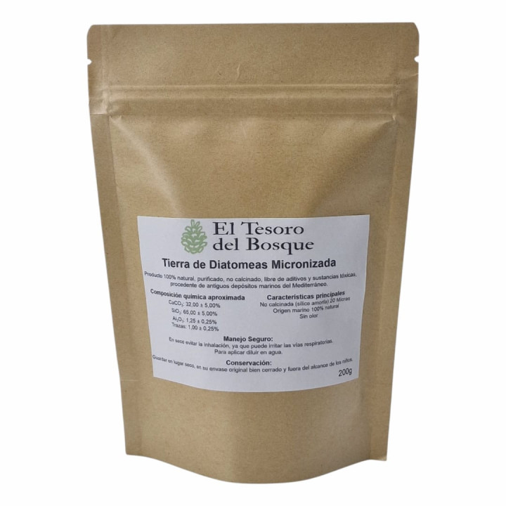 Tierra de diatomeas micronizada no calcinada del mediterráneo antiguo